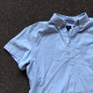 J. Crew Men’s Oxford Short Sleeve Button Up